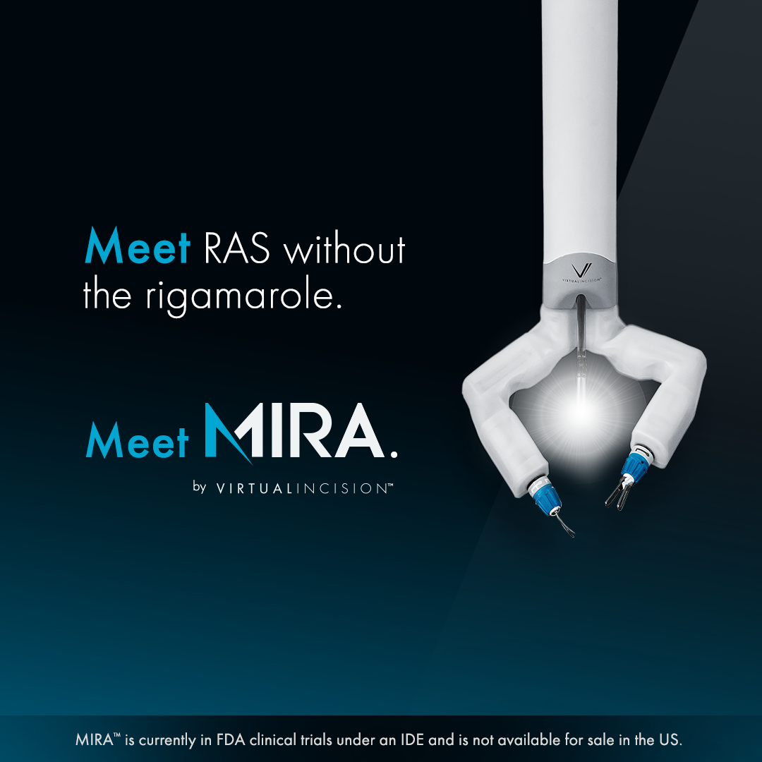 Social post reading Meet RAS without the rigamarole with the MIRA gripper